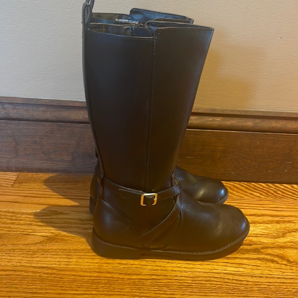 Children’s Place tall black boots